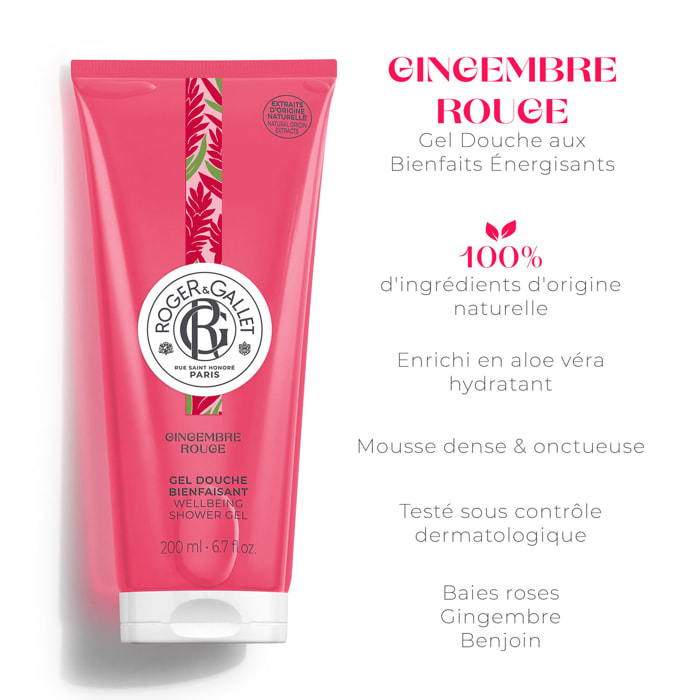 Gingembre Rouge - Gel Douche Bienfaisante 200 ml