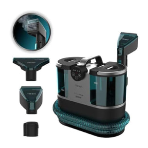Cecotec Limpiatapicerías cable Conga 7000 Carpet&Spot Clean Steam XXL