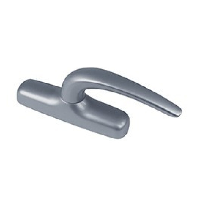 Crémone simple fourche Nefer midi FAPIM - gris 9006 - 0757BI-G5