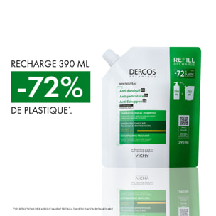 Dercos Technique - Shampooing Antipelliculaire Eco-recharge 390ml