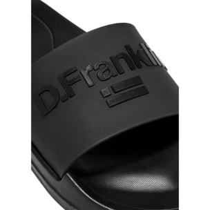 Chanclas Unisex Estilo Pala Marea en Negro