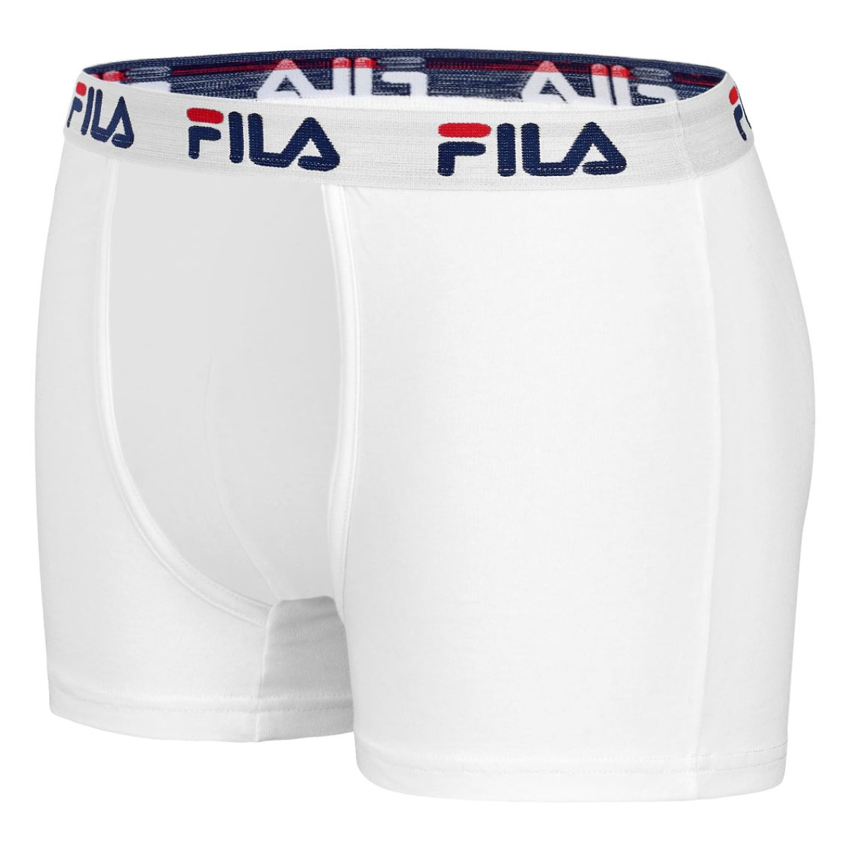 Set 4 calzoncillos bóxer fila en colores blanco y azul marino para hombre