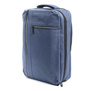 Mochila cabina multi compartimento, porta Laptop 17''. Adaptable a Trolley. Toma USB externa oculta.