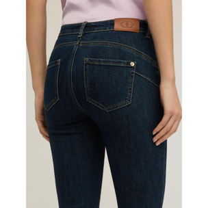 Motivi - Vaqueros ajustados push-up Gisele - Azul