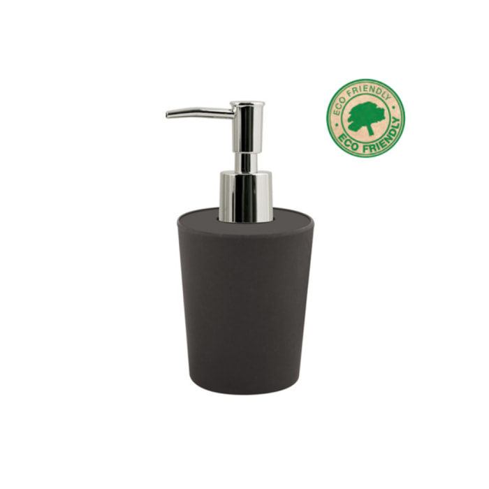 Distributeur de savon Fibres de Bambou TAKEO Gris anthracite Spirella