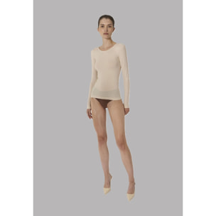 Top Pure Wool Top Long Sleeves
