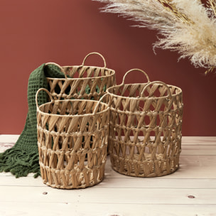 Panier Ajoure Avec Anses X3
