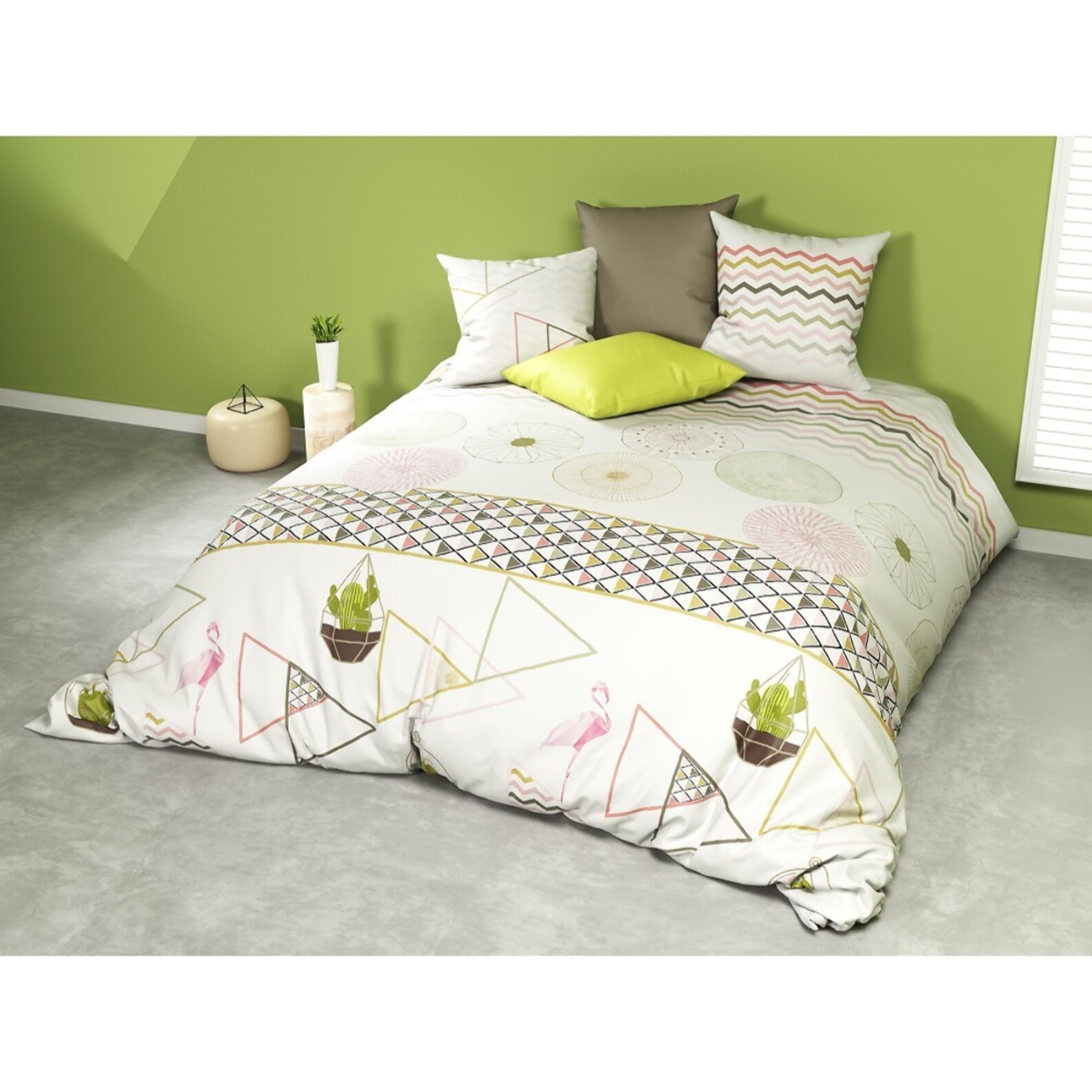 Housse De Couette Parure Cactus