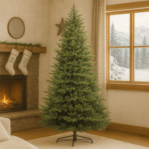Amstel - Albero di Natale effetto realistico in PE e PVC ø142x210H, 1910 Punte