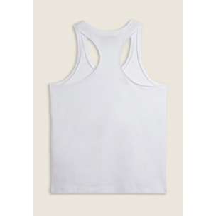 Canotta sportiva con retro a vogatore