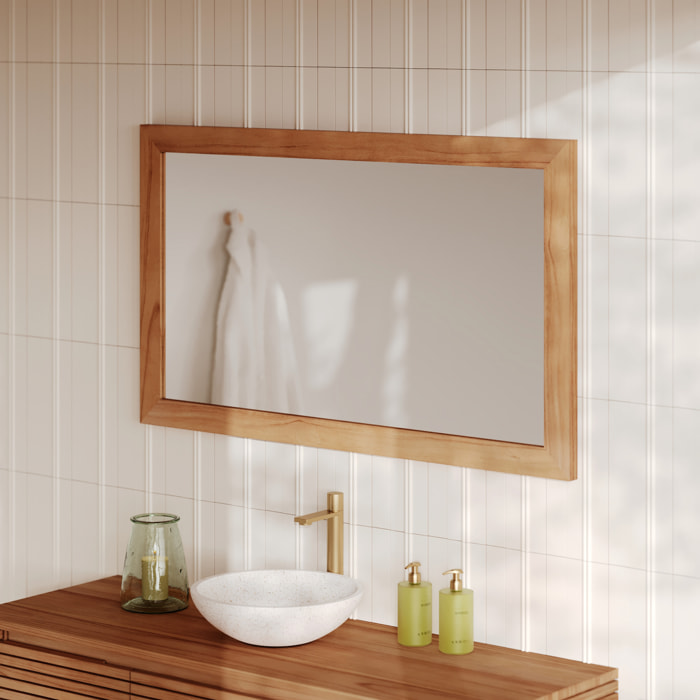 Miroir mural de salle de bain rectangulaire - Cléa