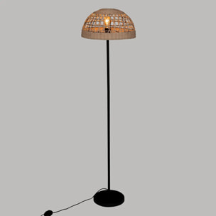 Lampadaire droit "Rory" en métal H150,5cm