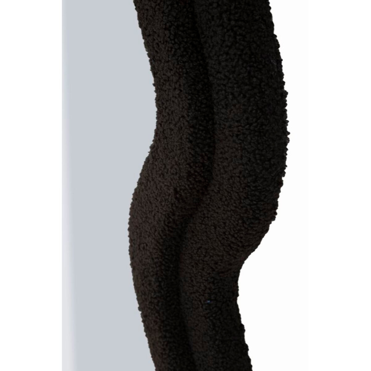 SPECCHIO DA MURO TEDDY NERO CM 60X4X160 (MISURA SPECCHIO CM 39X137)