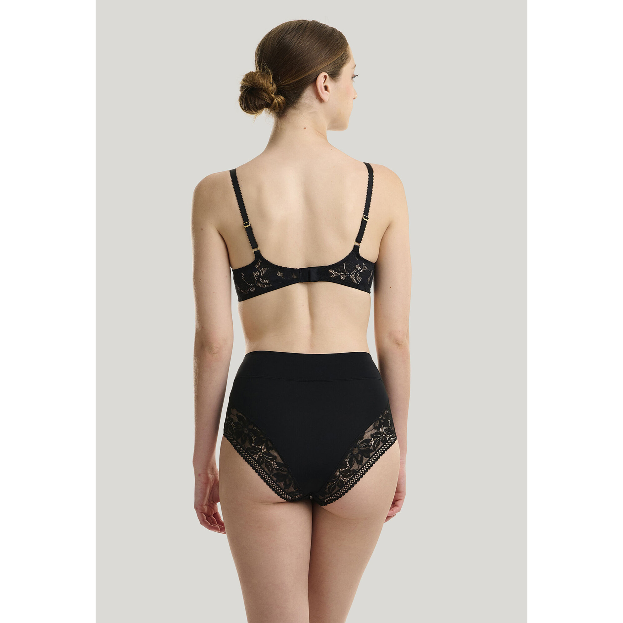 Slip Lace High Waist Brief