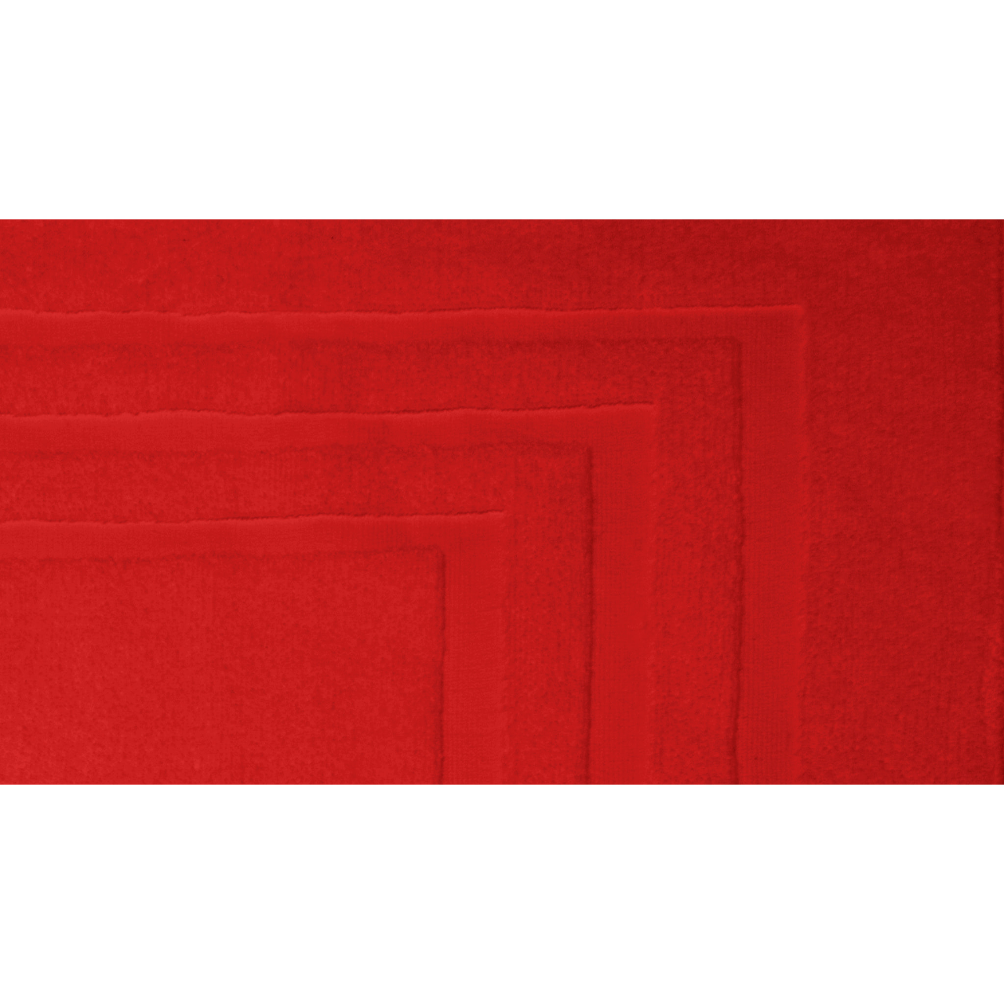 TAPPETO BAGNO SOPHIE ROSSO