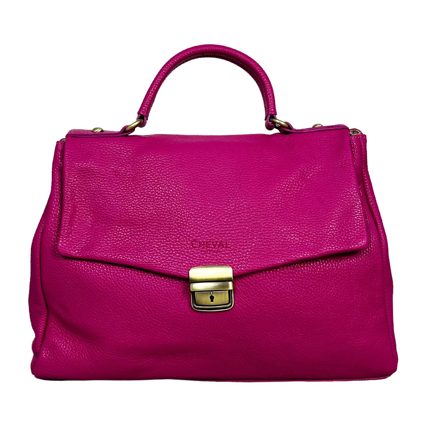 Borsa a mano Cheval Firenze Aurora Max Fucsia