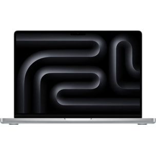 Ordinateur Apple MACBOOK Pro 14" Puce M5 CPU 10 / GPU 10 coeurs Mémoire RAM 16Go Stockage 512Go SSD XDR Argent