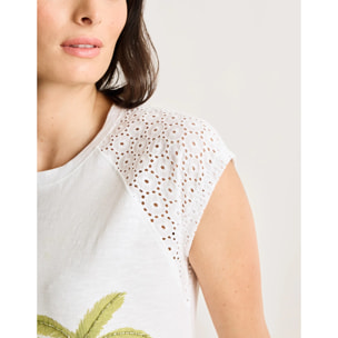 Camiseta Manga Corta Blanco - Surjhaus