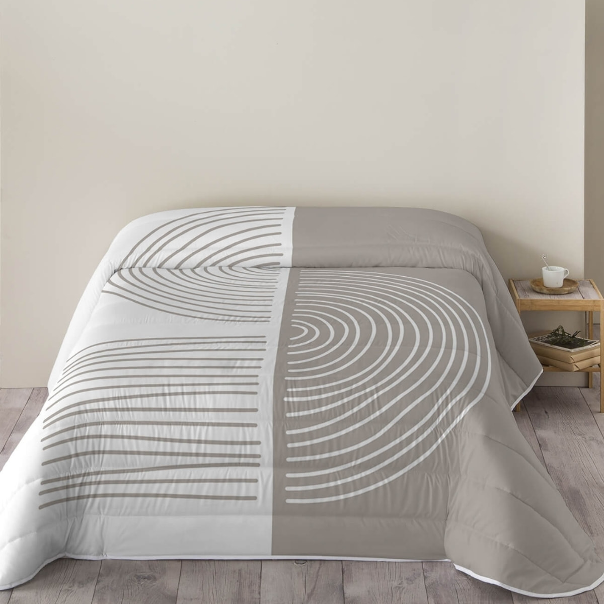 Naturals - Edredón Nórdico Estampado - 100% Poliéster Microfibra - 300 gr/m² con Tacto Pluma - Linos 1