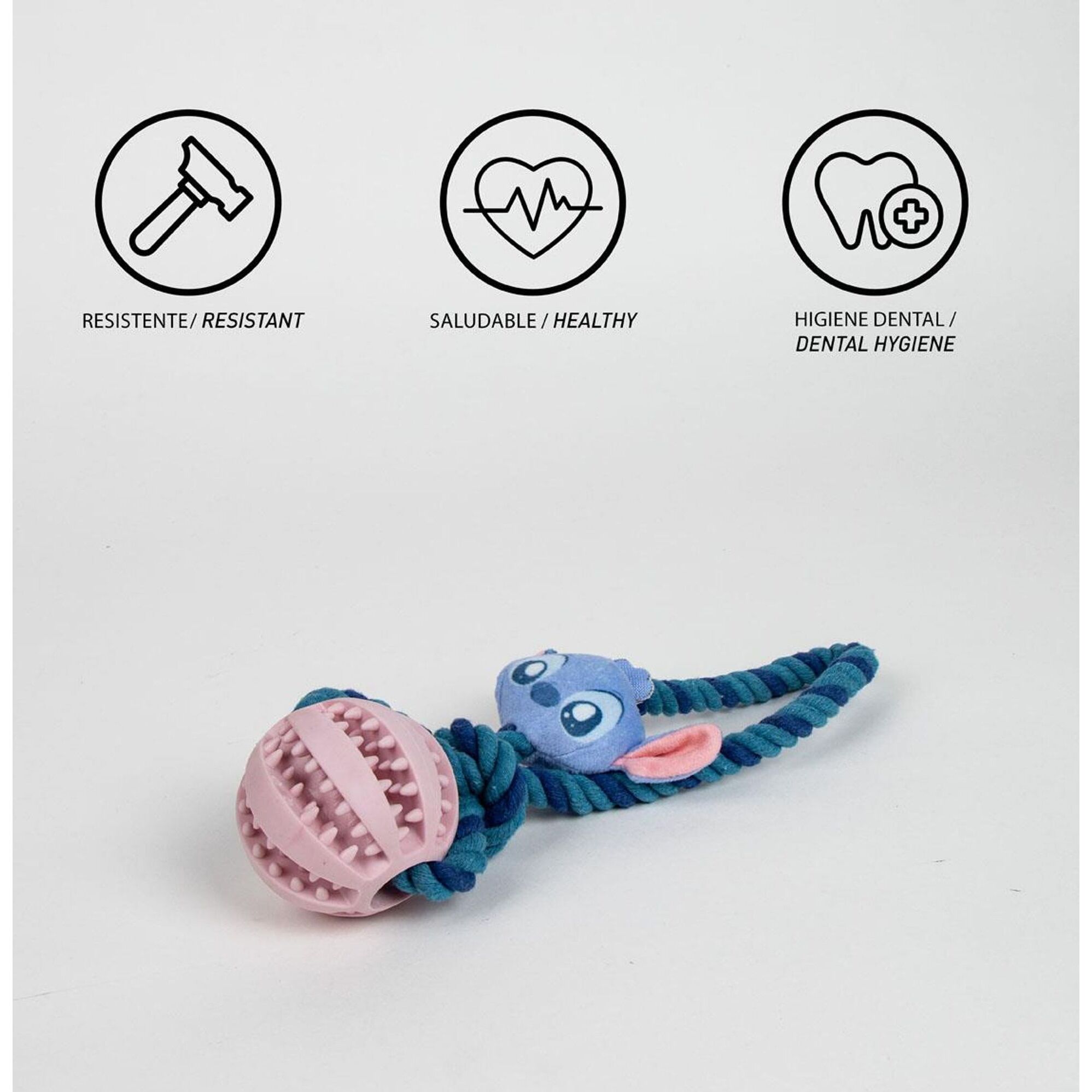 Juguete Para Perro Cuerda Stitch