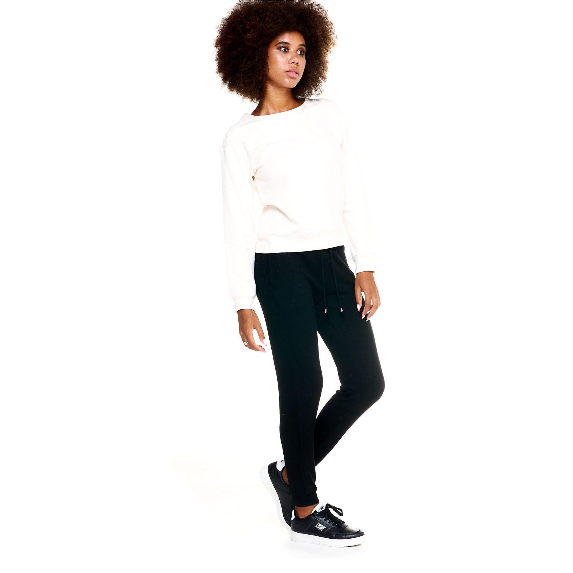 Pantalón de chándal Leone para mujer con puño básico
