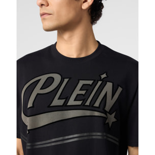 PHILIPP PLEIN Camiseta de cuello redondo y manga corta LOGO