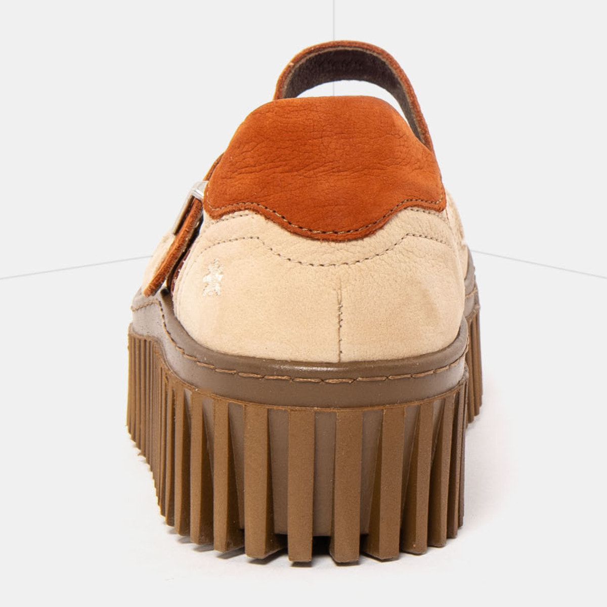 Zapatos 1515 MULTI CREAM-D.ORANGE/BRIGHTON color Cream-d.orange