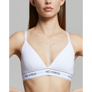 Bralette no stress cotone organico