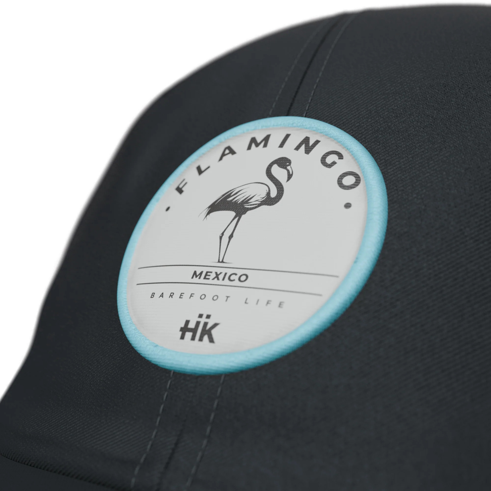 Gorras Hanukeii Flamingo Black / Blue