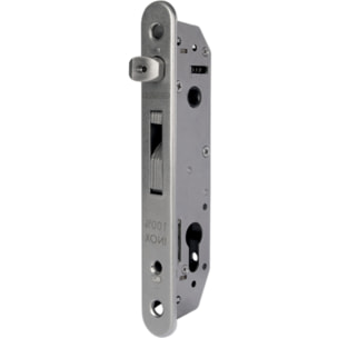 Serrure à encastrer Inox à crochet LOCINOX pour profil de 40 mm - FORTYLOCK