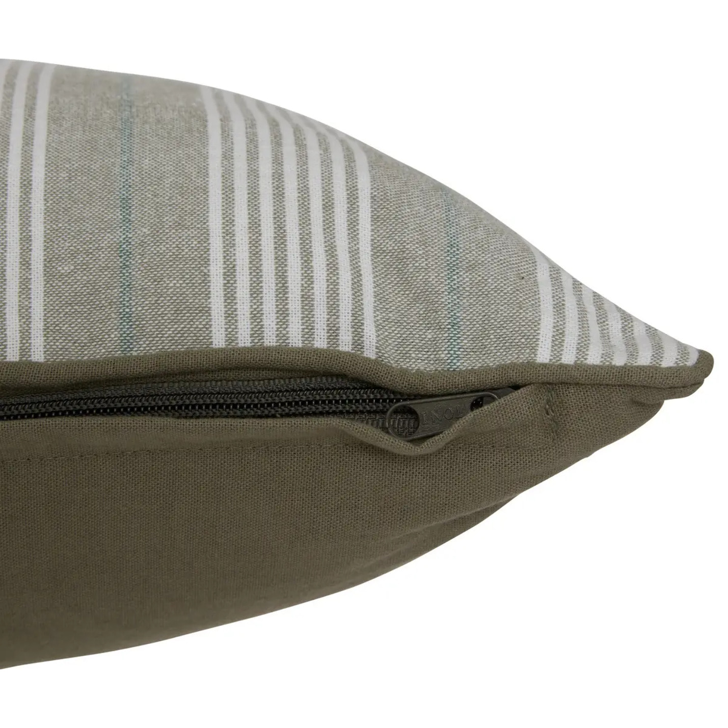 Coussin Groove 58x38cm rayé vert