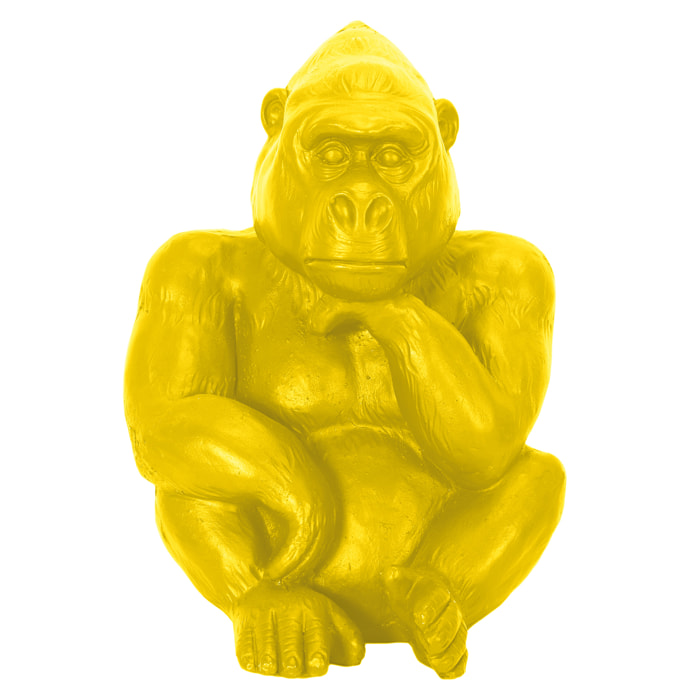 Gorille Magnesia Jaune H54cm