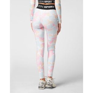 PLEIN SPORT Sport Leggings CAMOUFLAGE