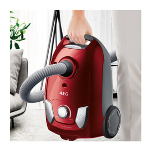 AEG Aspiradora con bolsa VX4 de 750 W y 79 dB(A) VX4-1-WR-A | Reacondicionado