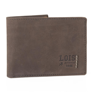 Cartera Hombre Piel Lois Hewitt Marron