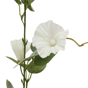 Tige Petunia Artificielle Phoebe H76 cm Blanche