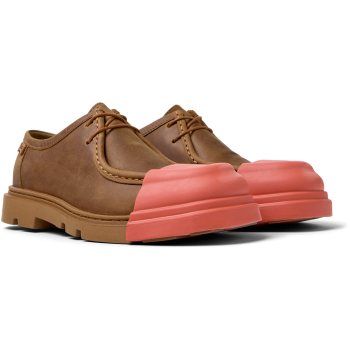 Zapatos de cordones - CAMPER Junction - Marron - Piel de ante