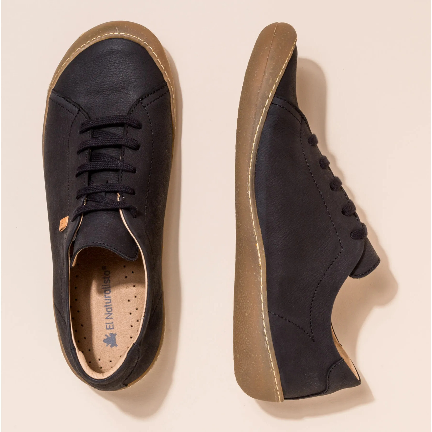 Zapatos N5770 PLEASANT BLACK/PAWIKAN color Black