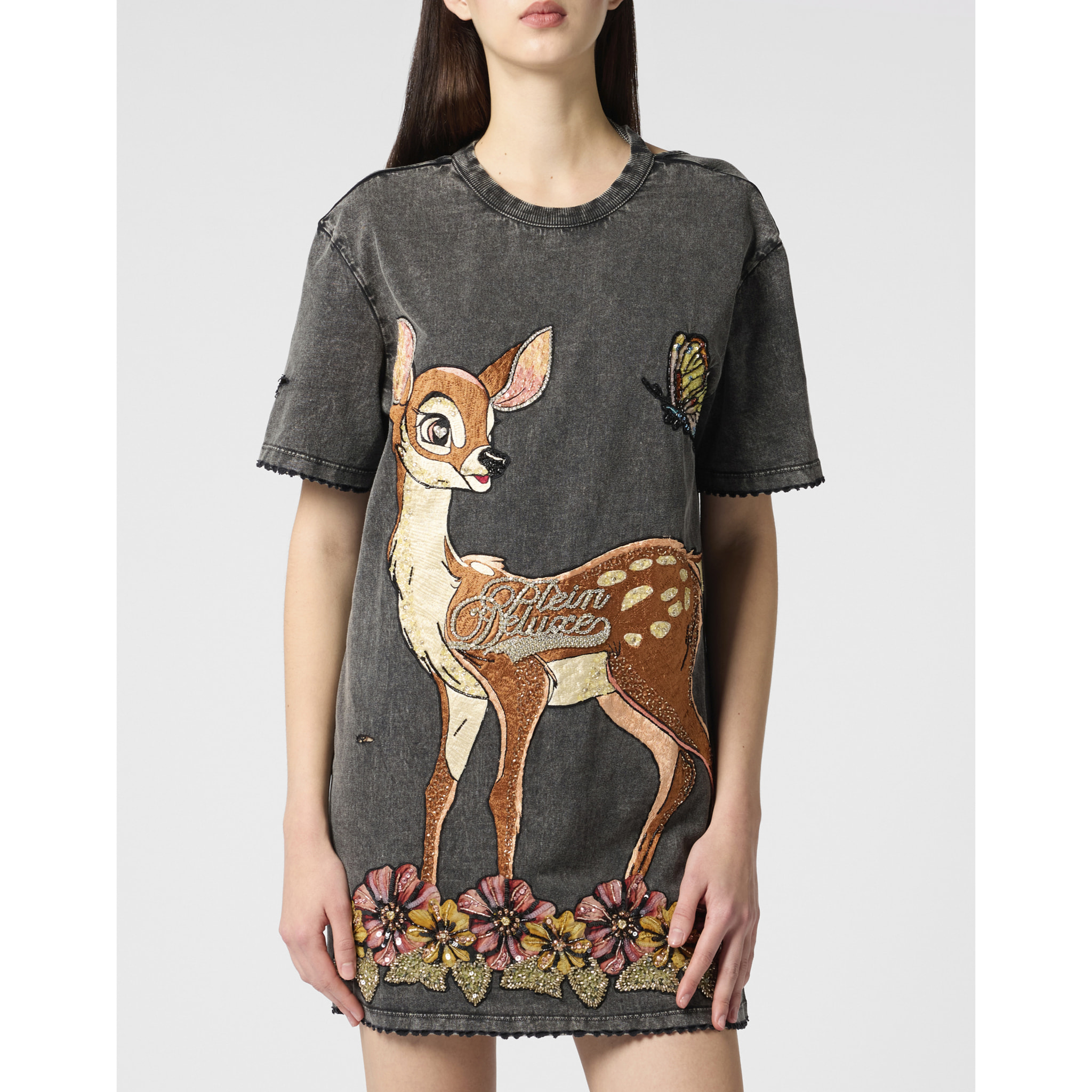 PHILIPP PLEIN Vestidos cortos con camiseta