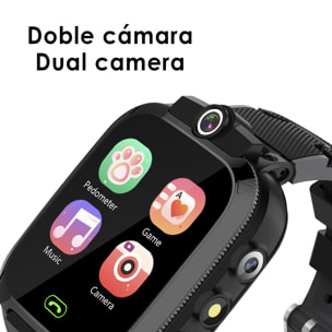 Smartwatch per bambini S27 musica e giochi. Doppia foto e videocamera.