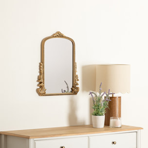 Miroir moulure "Victoria" 51x41cm Doré