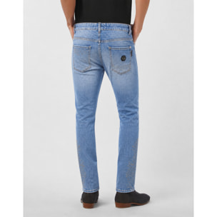 PHILIPP PLEIN Jeans Taglio super dritto