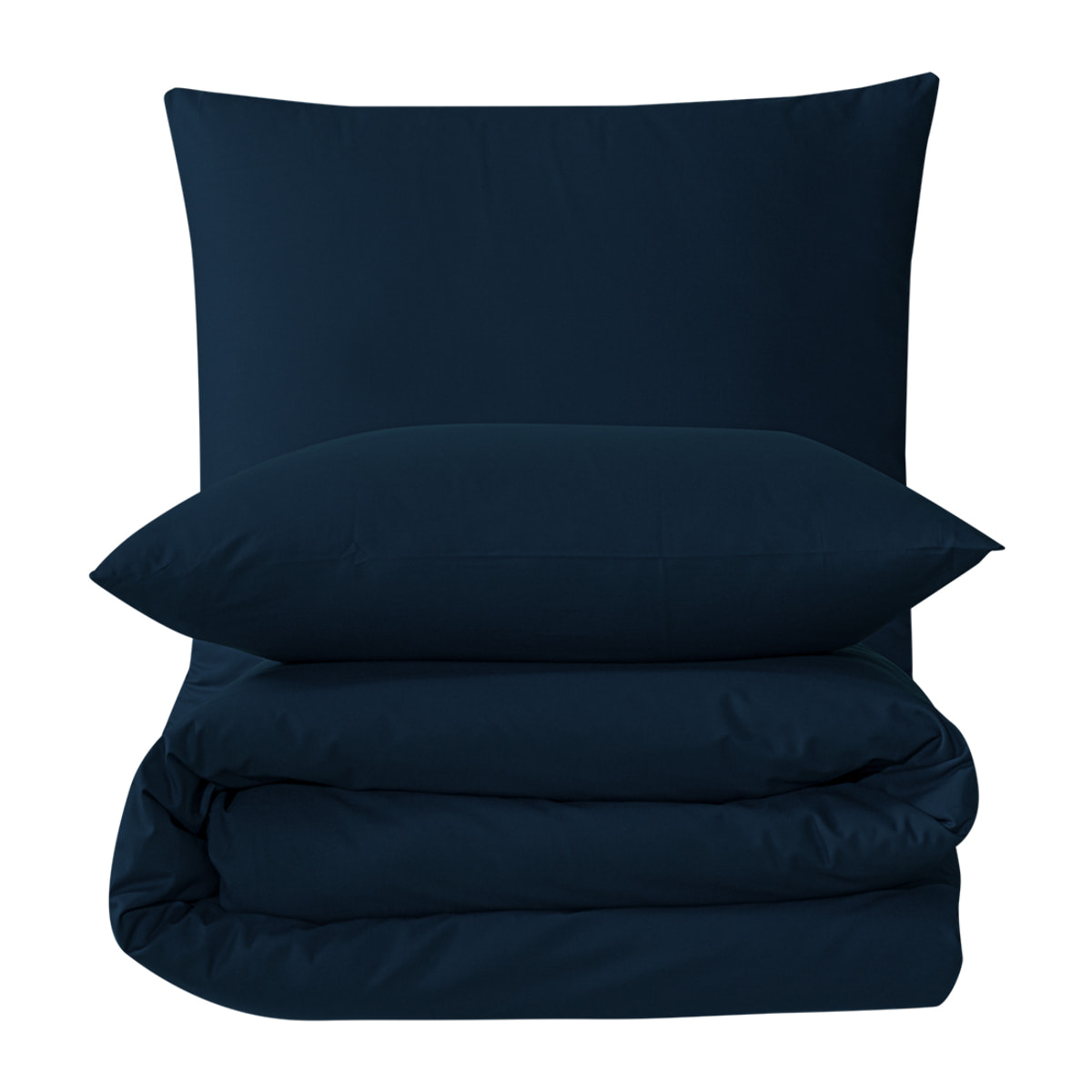 Parure housse de couette et taie(s) oreiller 100% Coton