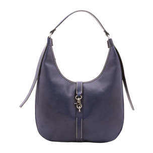 Borsa a spalla  unisex In Vera pelle Made in Italy 38x28x10 cm