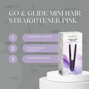 Straight Fix Mini Hairstyler Negro