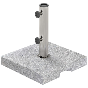 Pied de parasol granite 21 Kg compatible mât dia. 32-48 mm