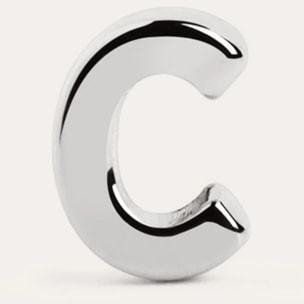 Orecchino Singolo Letter in Argento