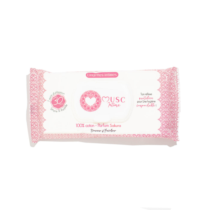 Fleur de Sakura - Lingettes Intimes 30 unités