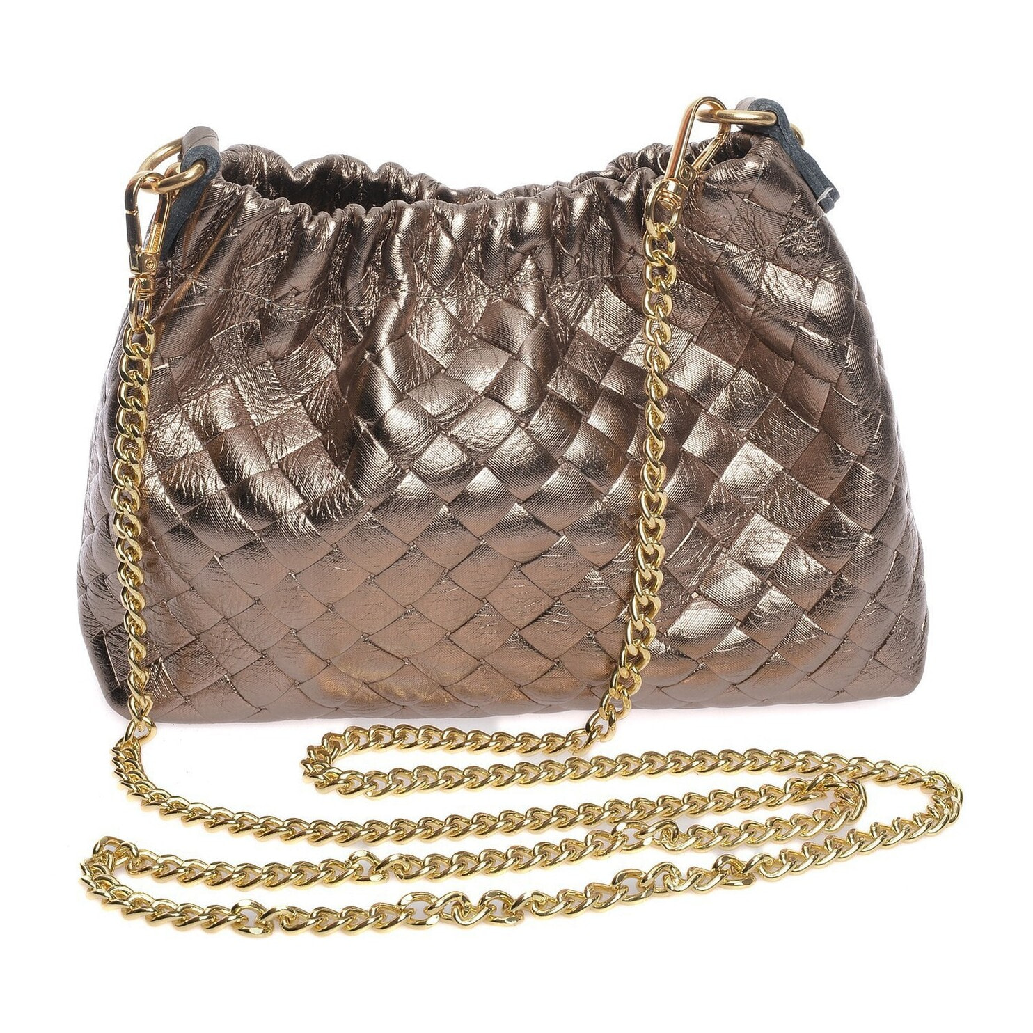 Borsa a spalla Anna Luchini Giallo