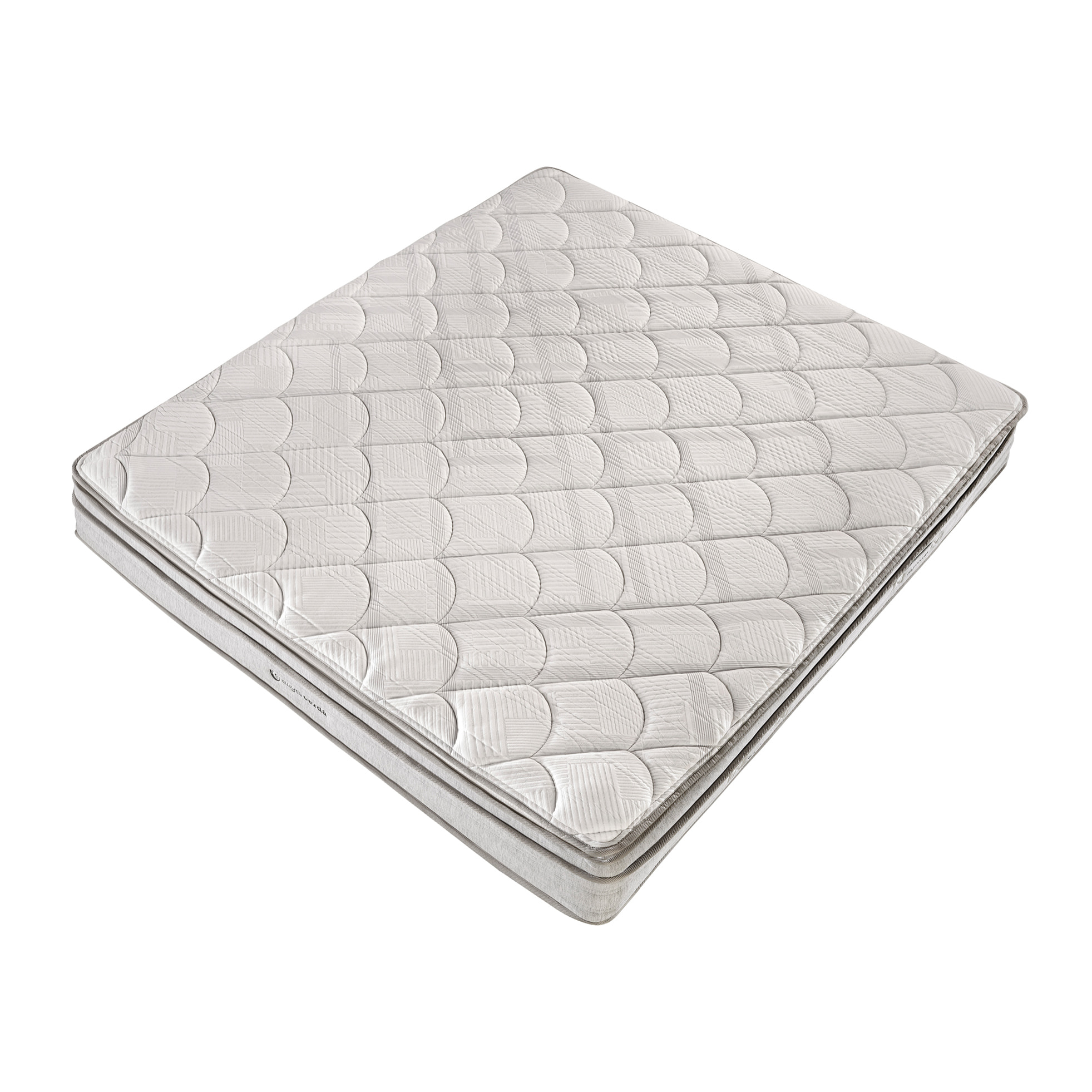 Colchón Angel Cerdá híbrido multicapa con muelles ensacados y viscoelástica Memory Foam de firmeza media Núcleo de muelles ensacados que se adapta Capa viscoelástica proporciona alivio de presión y una mayor ergonomía 180x200x27cm